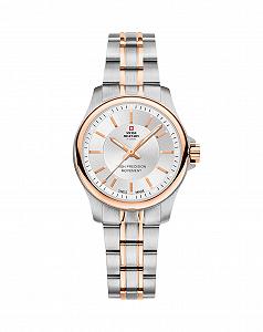 Жіночий годинник Кварцовий Swiss Military by Chrono SM30201.07 Срібний Рожеве Золото - Фото 1