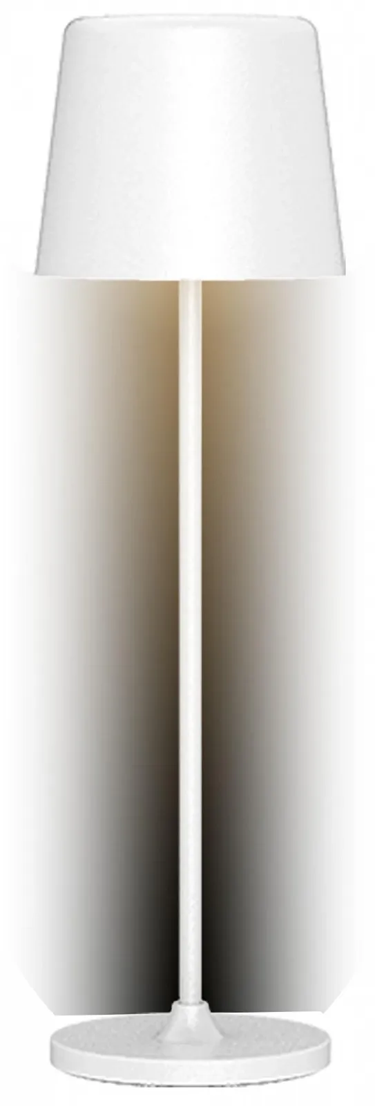 LED Настільна лампа Technoline Lichtzauber Deluxe T9600 2-в-1 акумуляторна USB-C 3 режими 37 см / 22 см Біла., фото №5