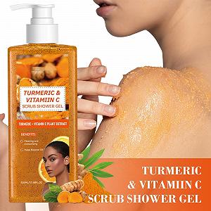 Гель-пілінг для душу Turmeric Vitamin C відлущуючий з куркумою 520 мл synthetic.ua - Фото 1