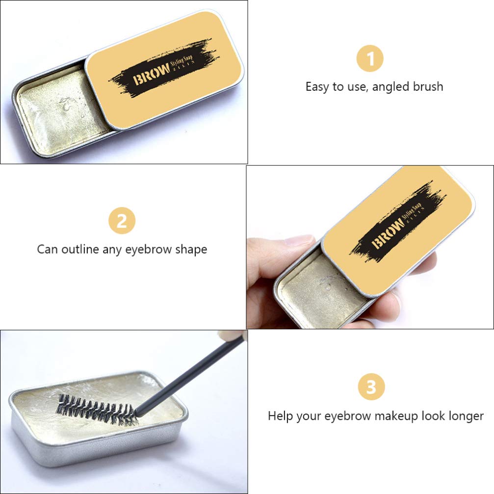 Мило Beaupretty Водостійке Набір для брів 6 шт Прозорий, фото №5