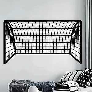 Наклейка на стіну Football Goalkeeper Vinyl Art Чорна - Фото 1