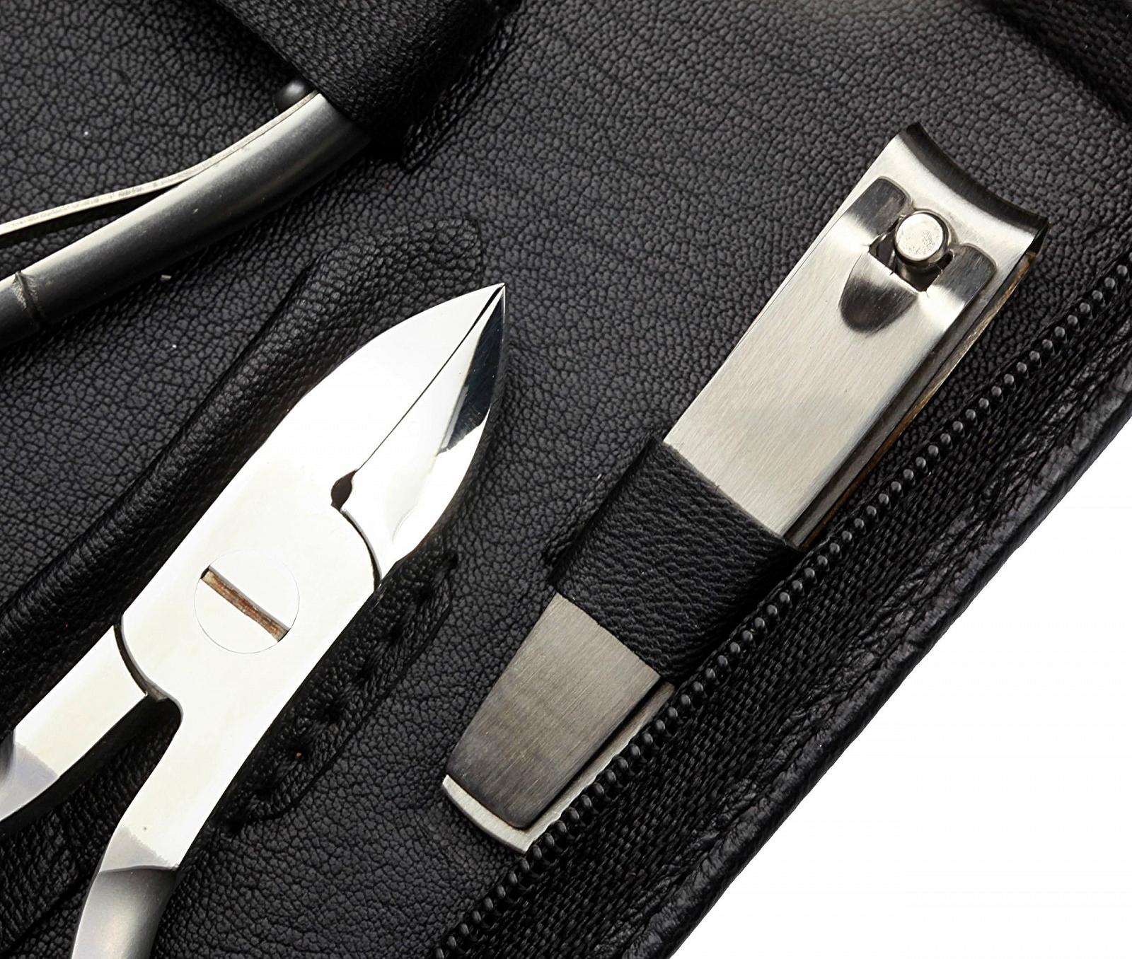 Набір для манікюру Sonnenschein by Hans Kniebes, 9 предметів, чорний, фото №5 Набір для манікюру Sonnenschein by Hans Kniebes, 9 предметів, чорний, фото №5