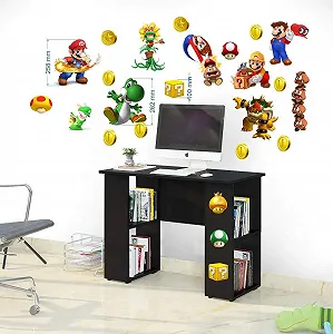 Наклейка на стіну Super Mario 2 листи 750 x 350 мм ціна на synthetic.ua - Фото 1 Наклейка на стіну Super Mario 2 листи 750 x 350 мм synthetic.ua - Фото 1