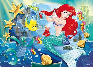 Maxi Puzzle Lisciani Disney The Little Mermaid 60 деталей 70 x 50 cm 4+ года synthetic.ua - Фото 1