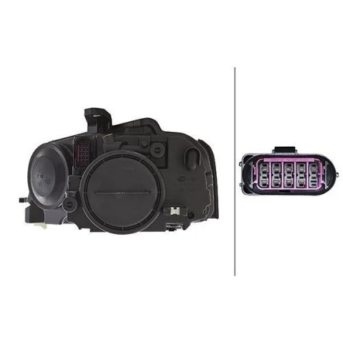 Фара основна HELLA 1EJ 009 648-021 для AUDI VW, права, фото №2