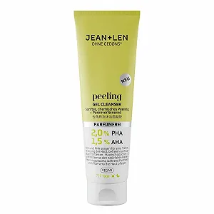 Гель для умывания Jean & Len Exfoliating, для всех типов кожи, мягко освобождает кожу от мертвых клеток, химическое отшелушивание, без запаха, веганский гель для умывания, 125 мл - Фото 1
