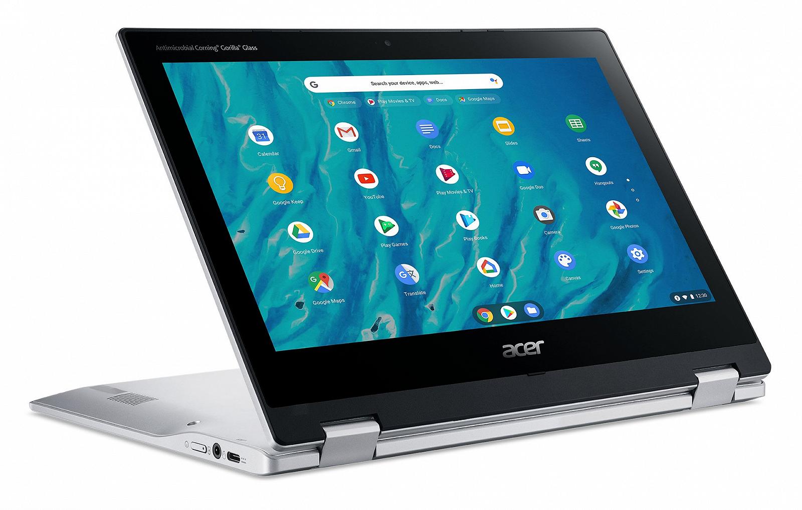 Сенсорный ноутбук 11.6" Acer Chromebook Spin 311 CP311-3H-K5M5 MediaTek MT8183 RAM 4GB eMMC 64GB 15год батарея Chrome OS (UKR), фото №8