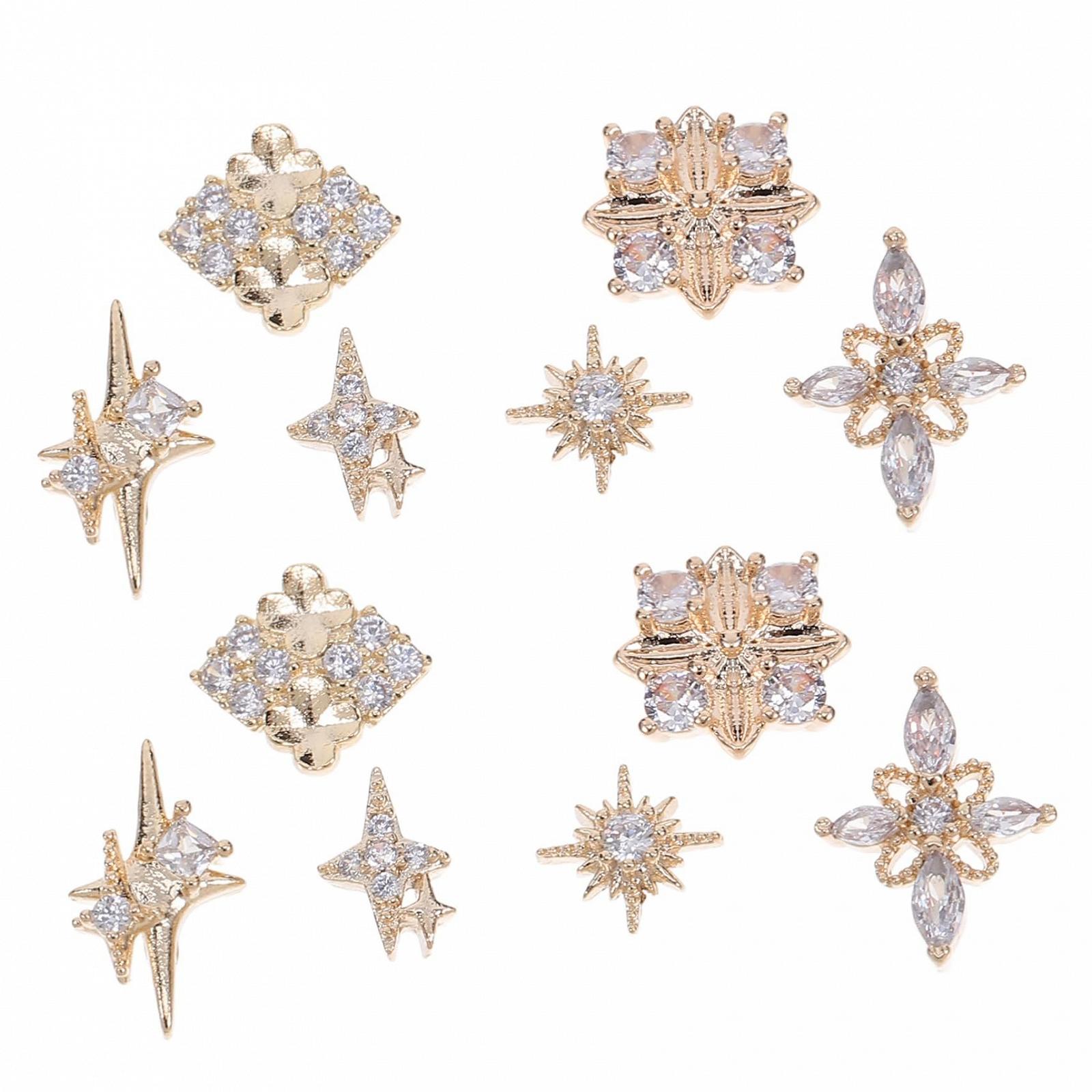 Металеві Ipetboom, 1універсальний декор для манікюру, стрази, фото №1 Металеві Ipetboom, 1універсальний декор для манікюру, стрази, фото №1