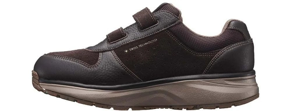 Кросівки на липучках JOYA Dynamo Чорний, чоловічі, з нубуку і текстилю, фото №3 Кросівки на липучках JOYA Dynamo Чорний, чоловічі, з нубуку і текстилю, фото №3