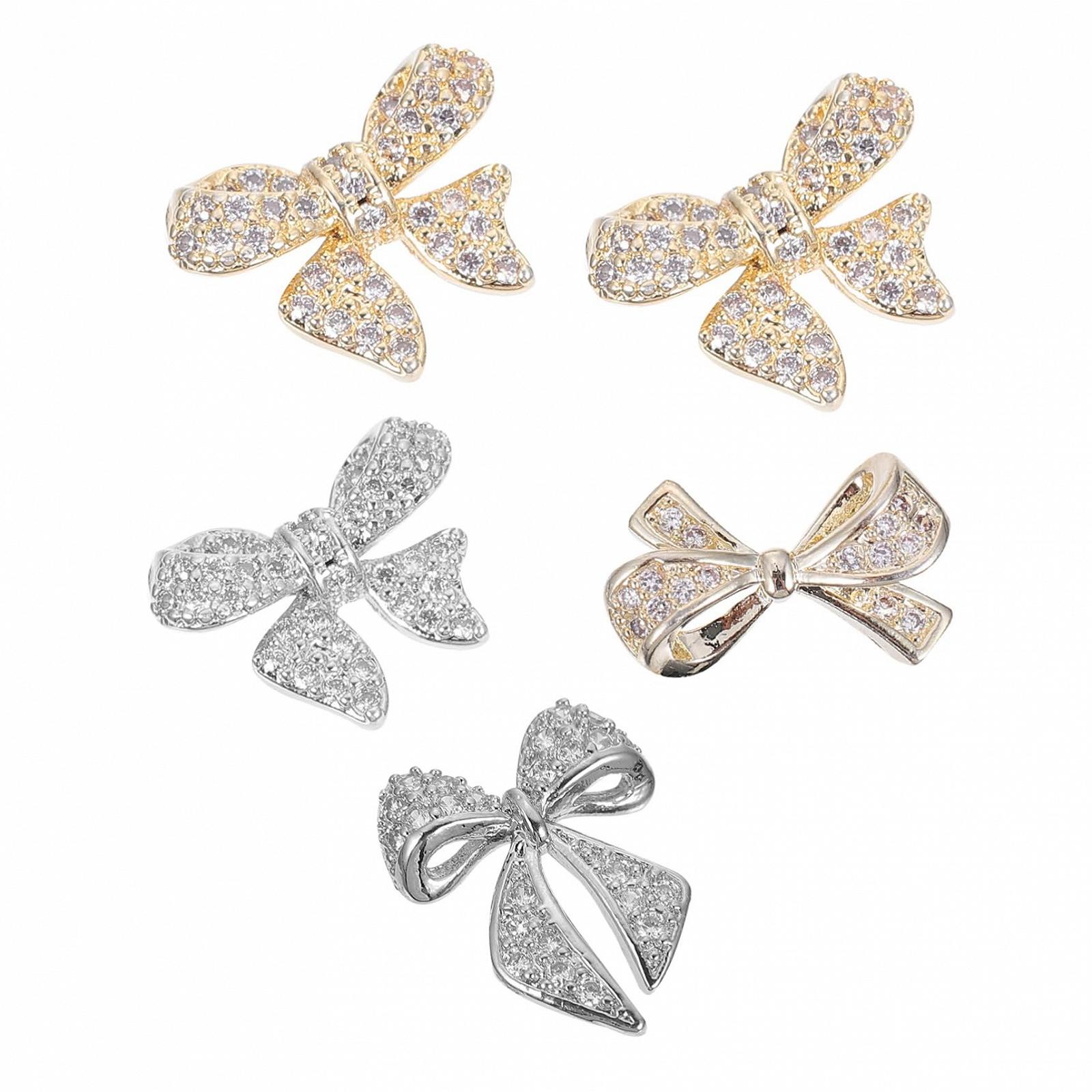 Украшения для ногтей FRCOLOR Набор украшений для маникюра 3D Золото (15 шт.), фото №1