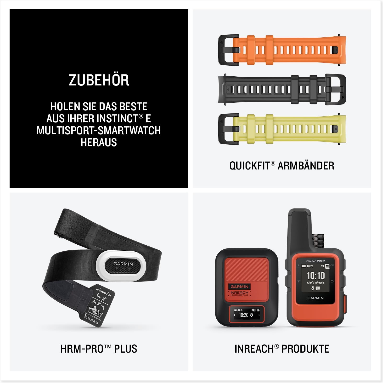 Смарт-часы мультиспортивные GPS Garmin Instinct E 45 мм, дисплей 0.9 дюйма, до 16 дней работы от батареи, фото №7