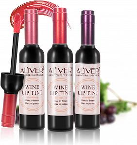 Рідка помада WINE LIP TINT 6 Штук Набір матових рідких губних помад Водостійкий глянсовий набір Для дівчат і жінок synthetic.ua - Фото 1