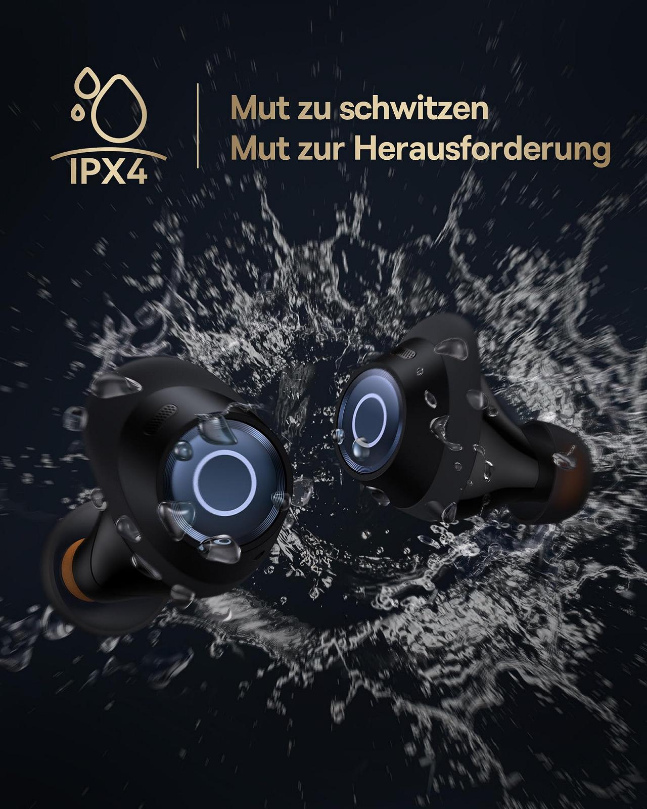 Наушники Baseus Bowie MA10S Беспроводные Bluetooth Активное Шумоподавление до 95% Сильный Бас 38 Часов Воспроизведения Четкие Звонки Беспроводная Зарядка Светодиодный Дисплей Зарядный Чехол Bluetooth 5.3, фото №5