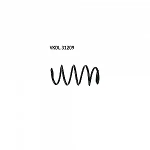Пружина подвески SKF VKDL 31209 передняя ось для VW - Фото 1