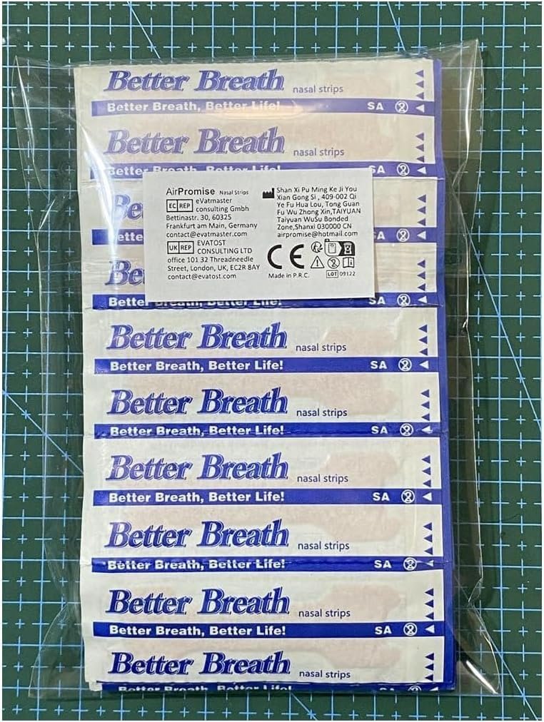 Носовые пластыри для улучшения дыхания AirPromise 66 x 19 мм, 100 шт., фото №8