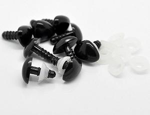 Носик гвинтовий 10×13,5 мм чорний - Фото 1