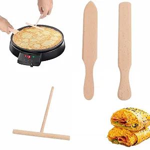 Набор для приготовления блинов 3 предмета T-shape бук - Фото 1