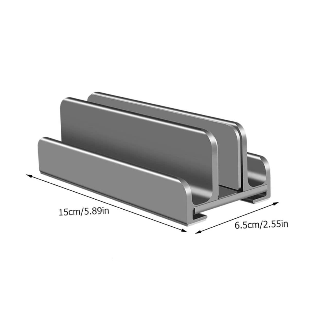 Регулируемая Подставка для Ноутбука Вертикальная Подставка для Ноутбуков для Экономии Места на Рабочем Столе, фото №2