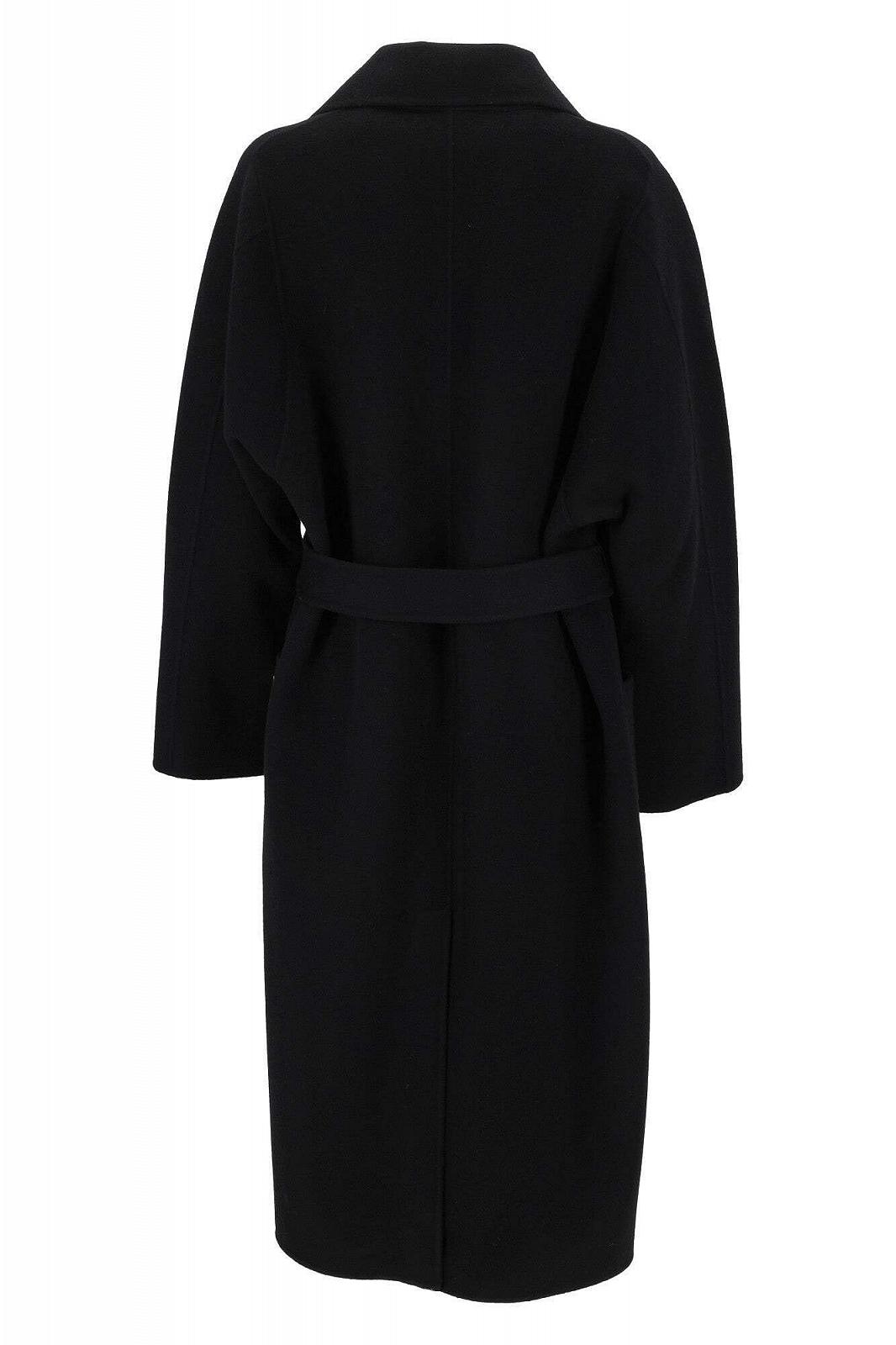 Пальто Elisabetta Franchi CP54D46E2 Черный, фото №4