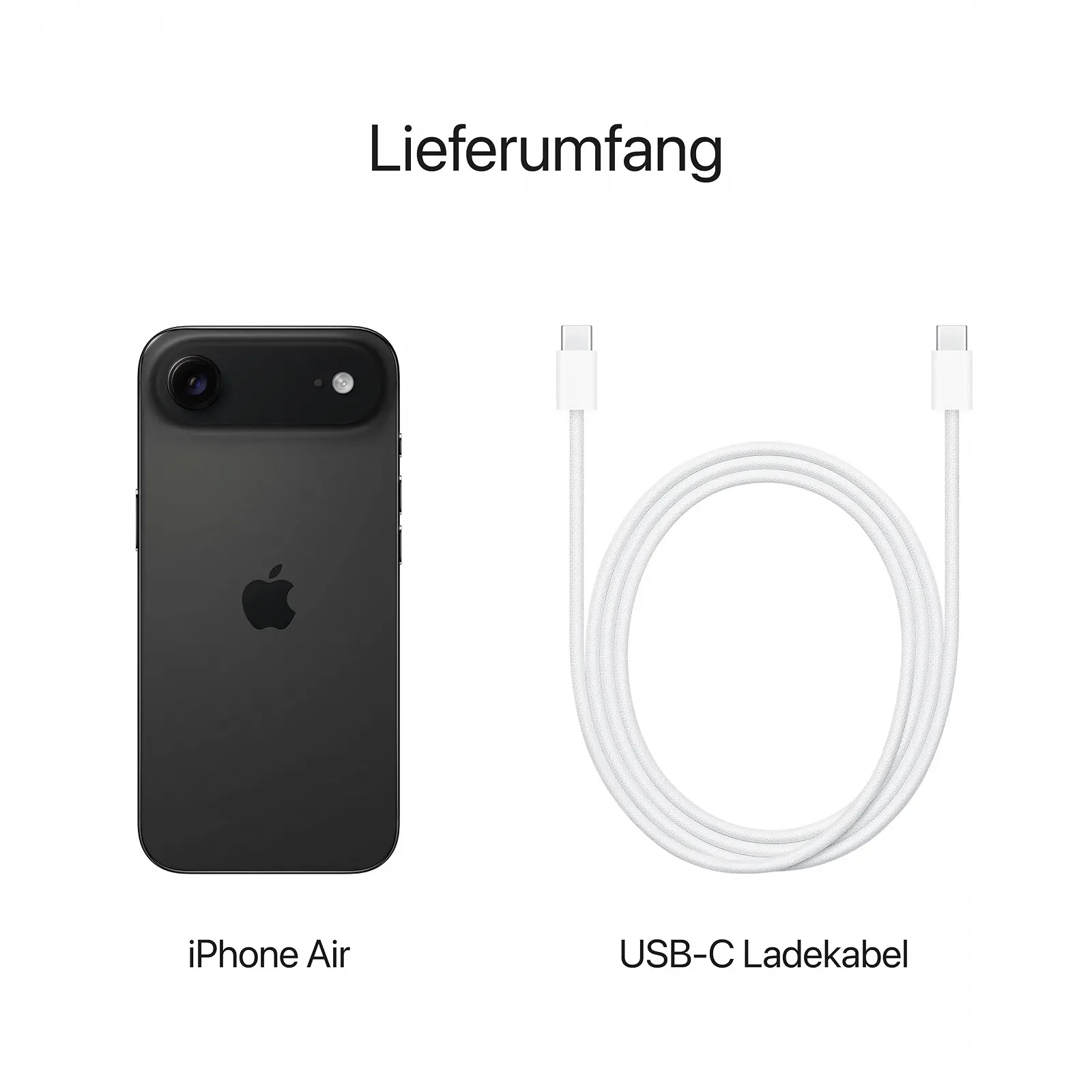 Смартфон Apple iPhone Air 256 GB Space Black, фото №6