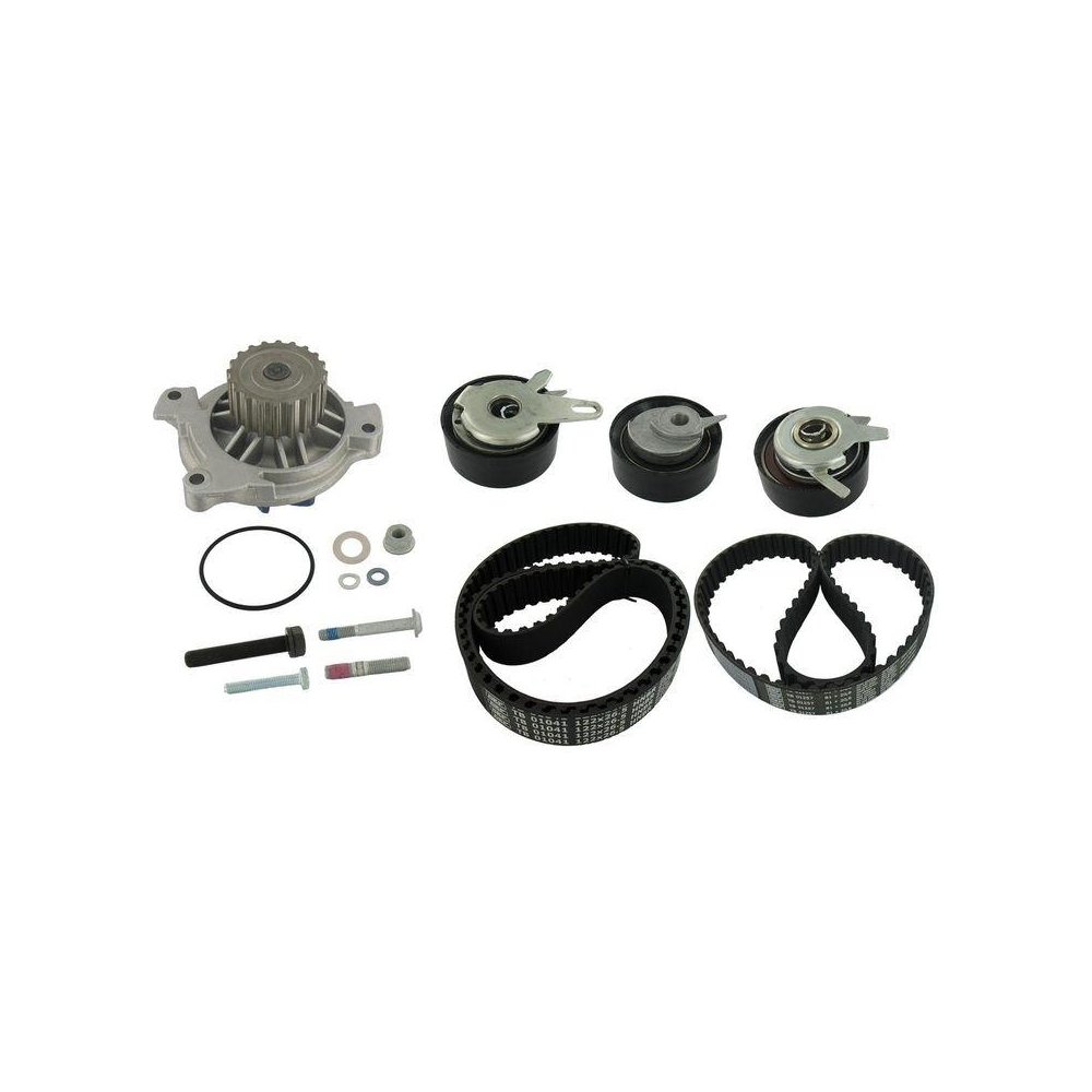 Водяной насос + комплект ремня ГРМ SKF VKMC 01270 для AUDI SEAT SKODA VOLVO VW, фото №1