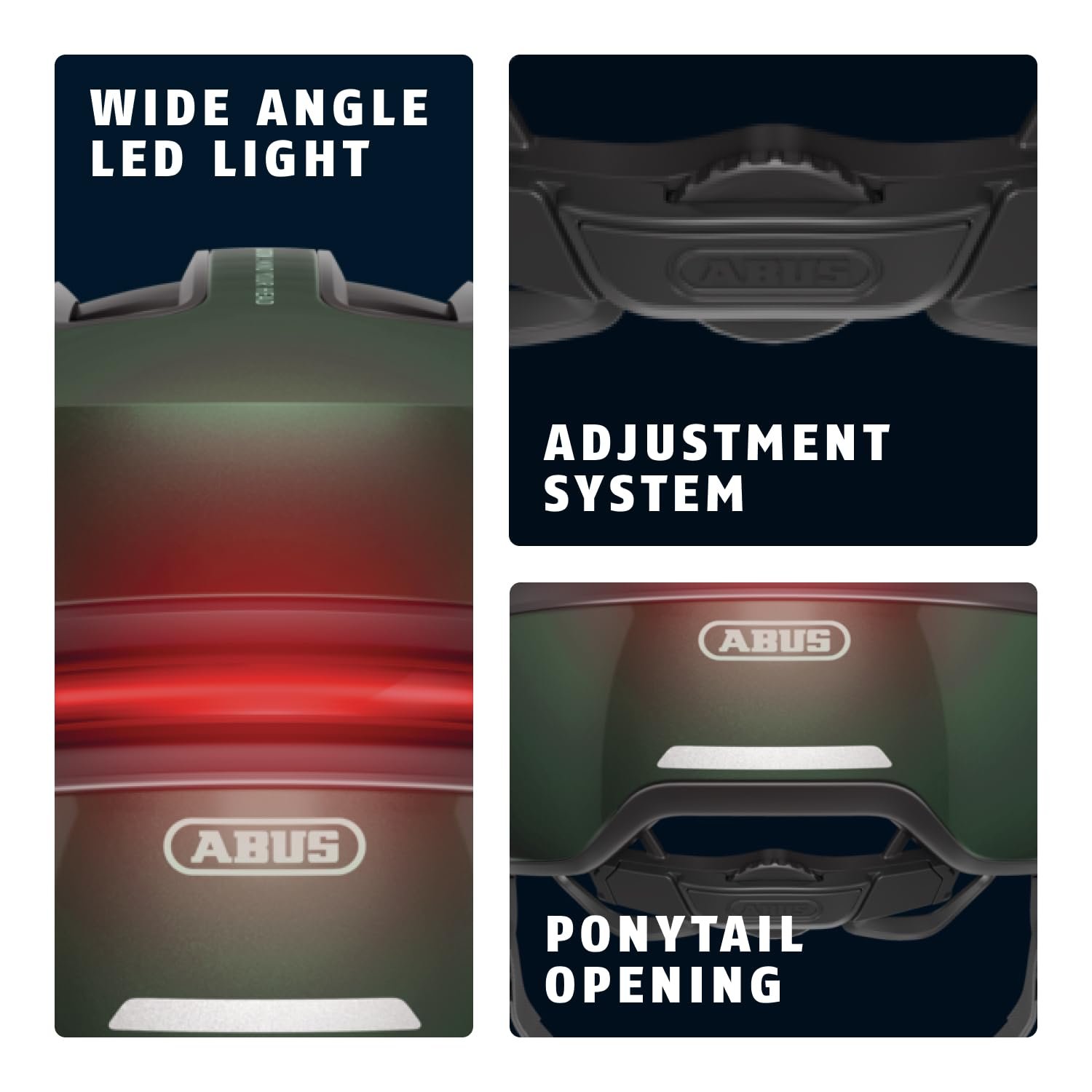 Шолом ABUS Urban HUD-Y з магнітним, перезаряджуваним заднім LED-ліхтарем і магнітною застібкою, фото №5