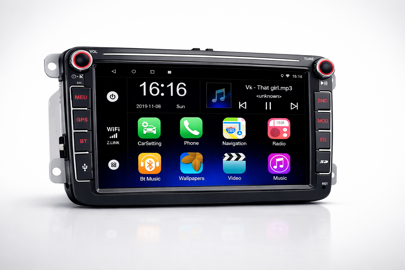 Штатная магнитола Volkswagen Skoda Seat VW Universal Android 8 дюймов, фото №1 Штатная магнитола Volkswagen Skoda Seat VW Universal Android 8 дюймов, фото №1