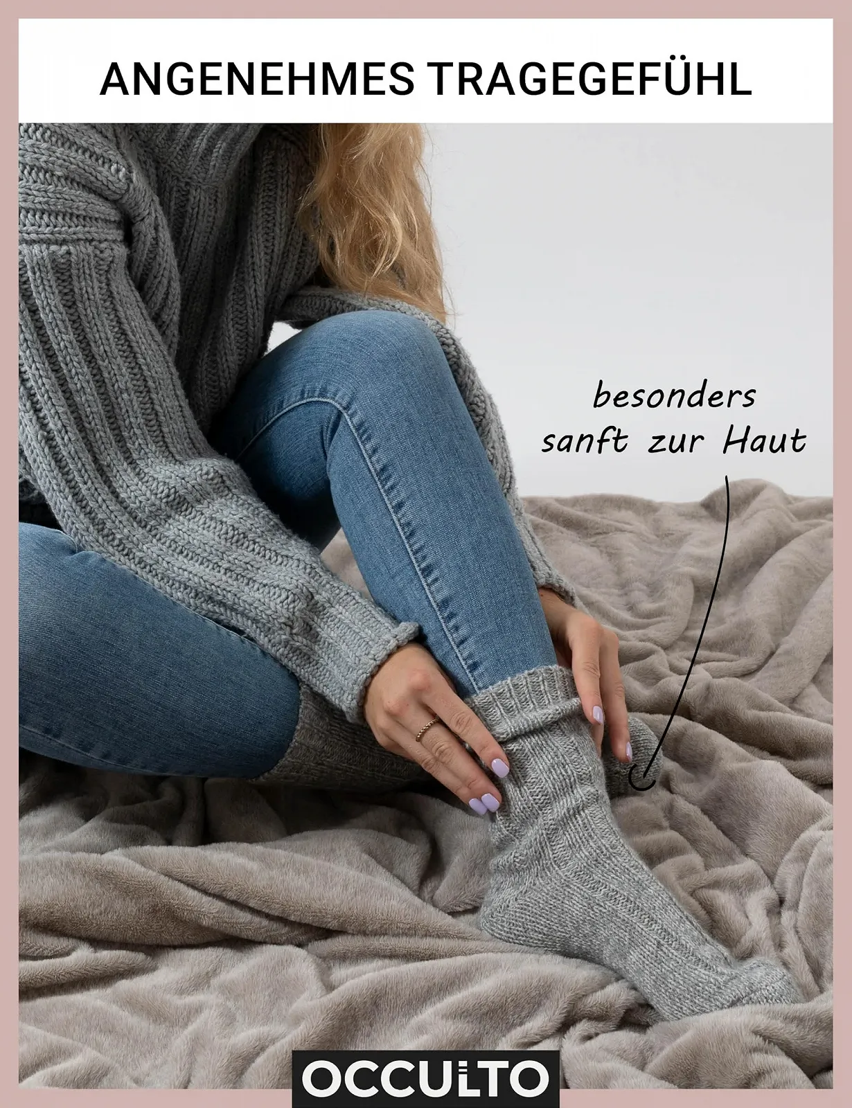 Носки Occulto Норвежские Женские Набор из 6 (Модель: Gloria), фото №3 Носки Occulto Норвежские Женские Набор из 6 (Модель: Gloria), фото №3