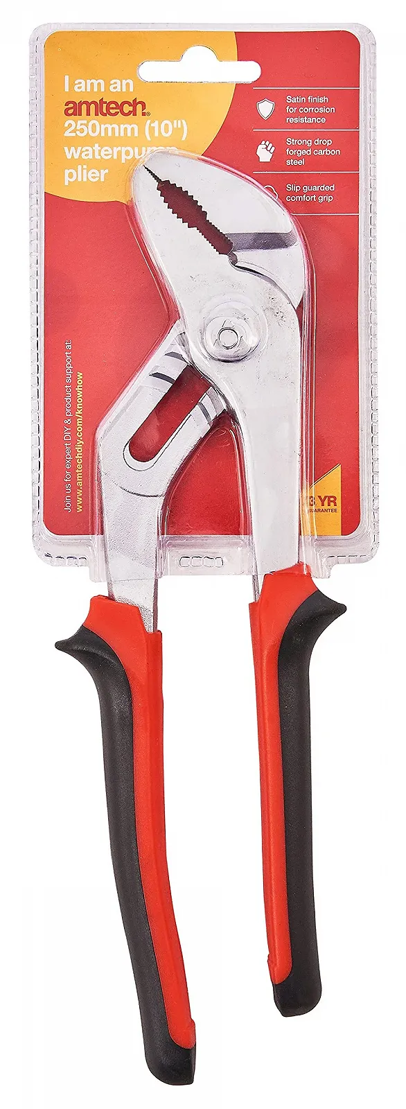 Плоскогубцы Amtech 10-дюймовые с двойной ручкой, фото №2 Плоскогубцы Amtech 10-дюймовые с двойной ручкой, фото №2