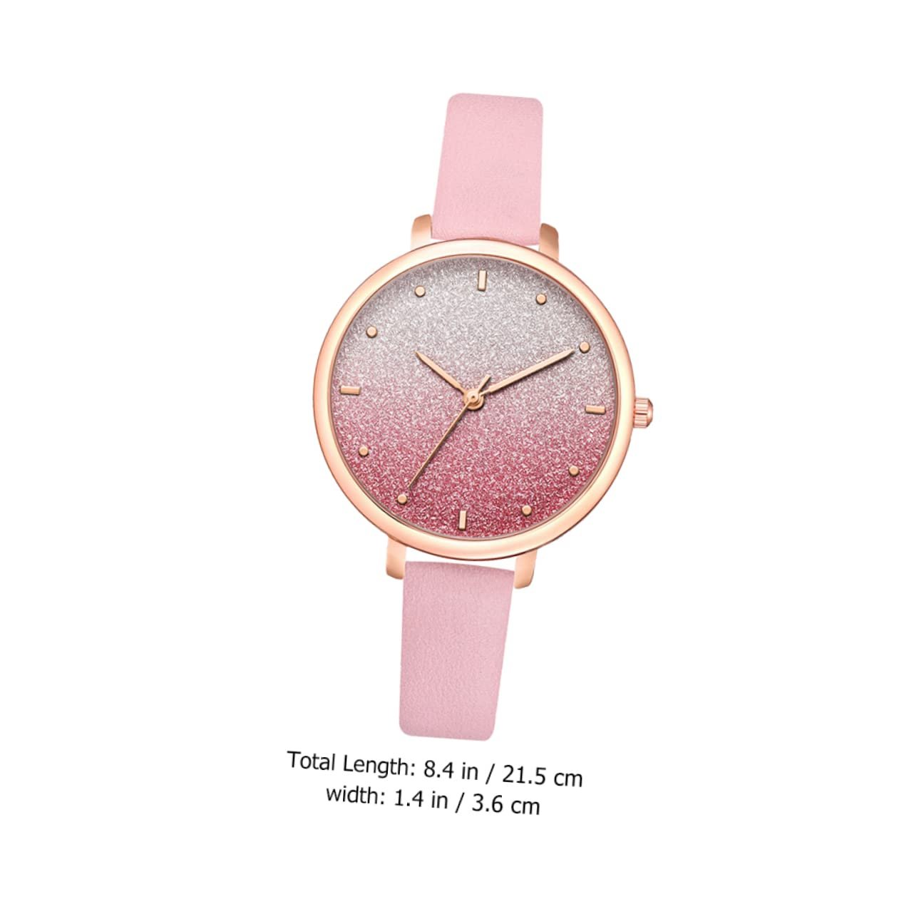 Женские Кварцевые Часы PartyKindom С Модным Ремнем PU Кожи Аналоговые Для Досуга и Вечеринок, фото №9 Женские Кварцевые Часы PartyKindom С Модным Ремнем PU Кожи Аналоговые Для Досуга и Вечеринок, фото №9