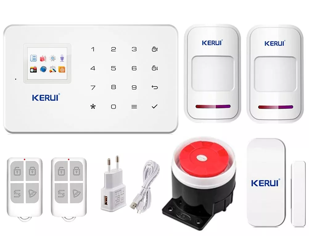 Комплект сигнализации GSM KERUI G-18 spec komplect для 1-комнатной квартиры (GGSVVCSE43TTF), фото №1