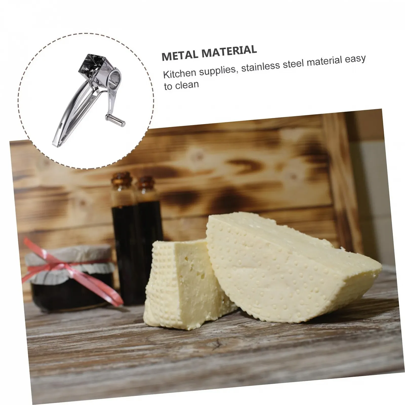 Ручная творожная терка Ipetboom из нержавеющей стали, фото №7