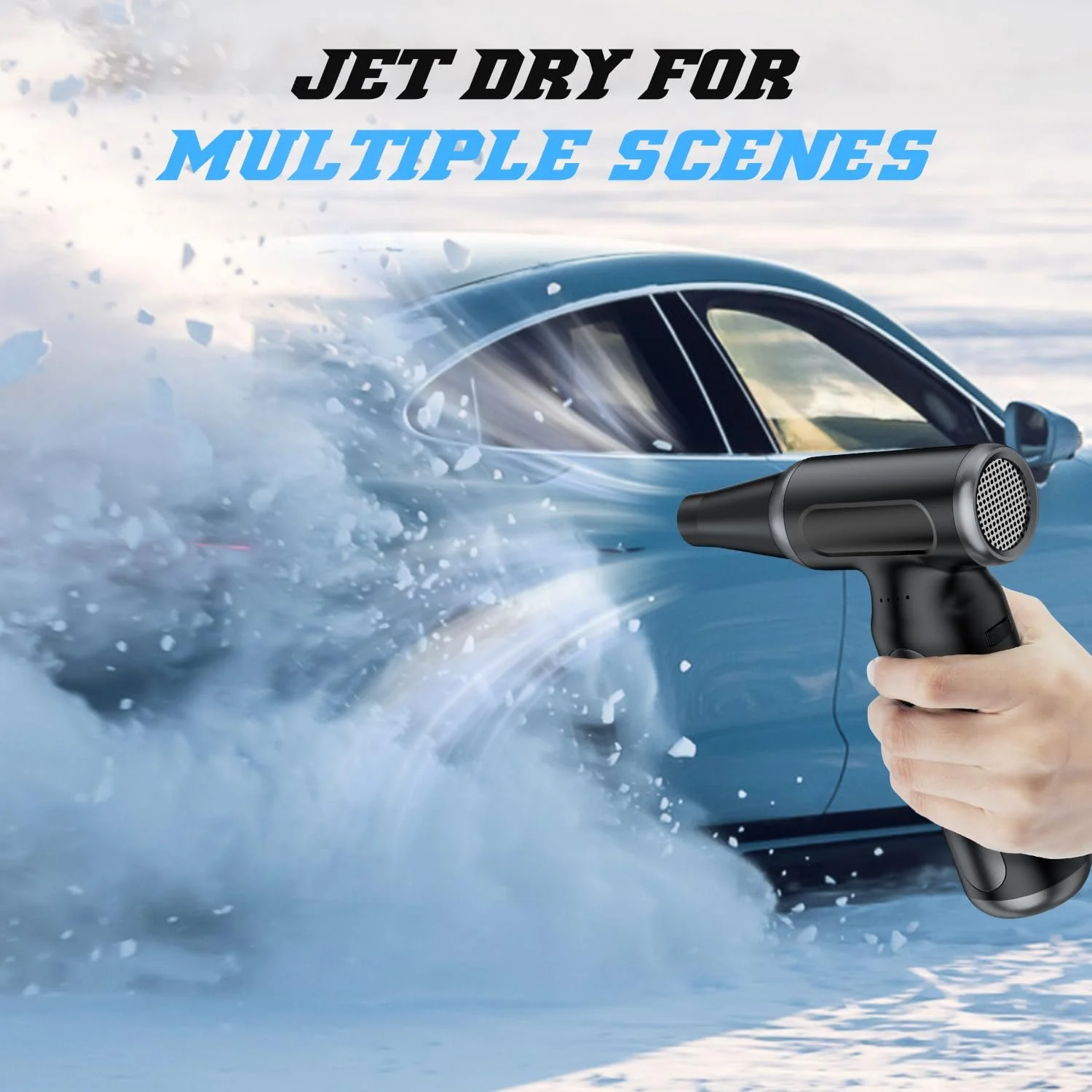 Аккумуляторная воздуходувка MegaFlow50 110000 RPM 3 скорости, фото №4 Аккумуляторная воздуходувка MegaFlow50 110000 RPM 3 скорости, фото №4