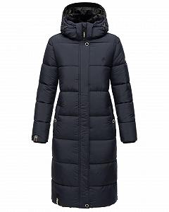 Женская зимняя стеганая куртка Marikoo B936 длинная synthetic.ua - Фото 1
