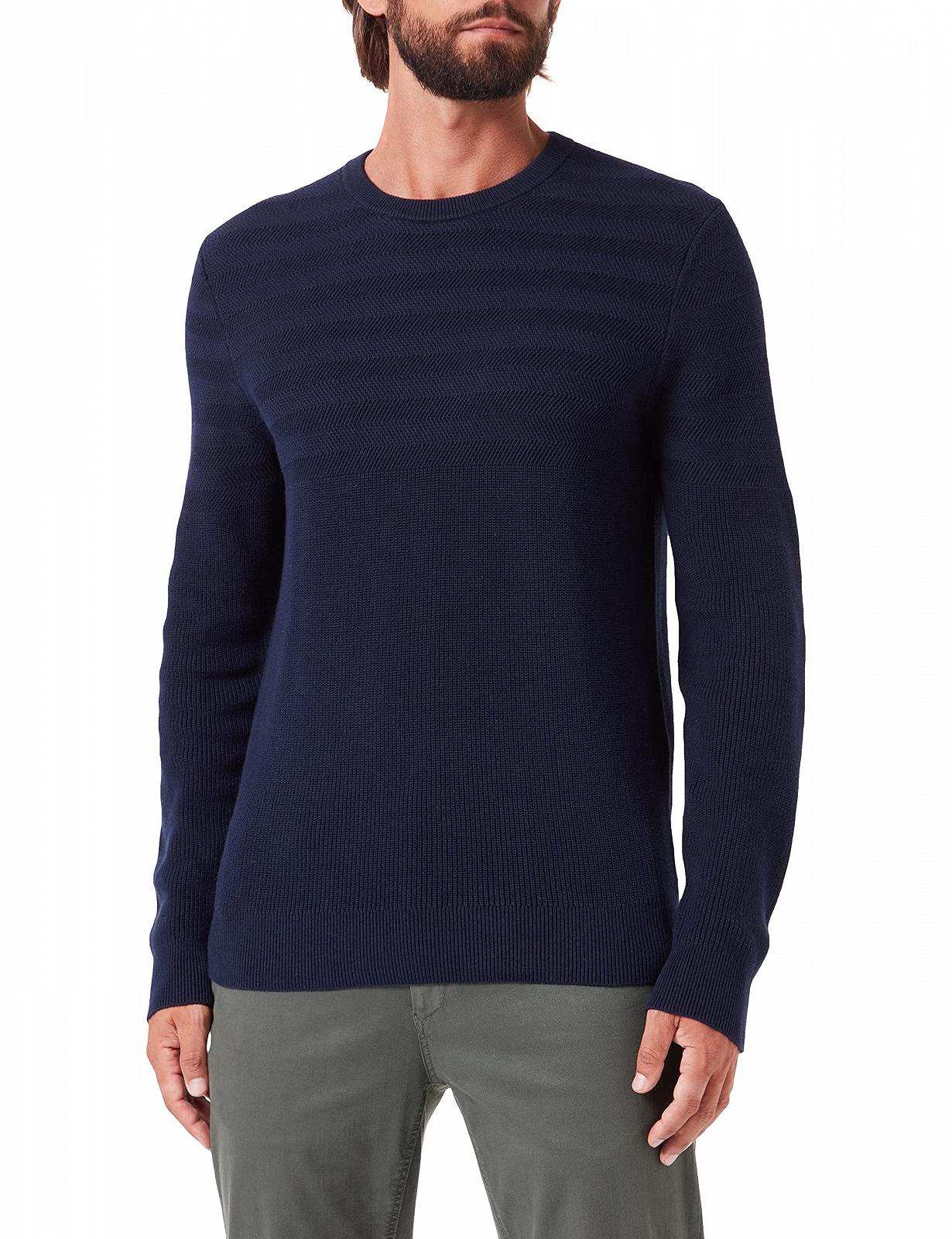 Джемпер Hackett London Hbone Texture Crew Чоловічий, фото №1