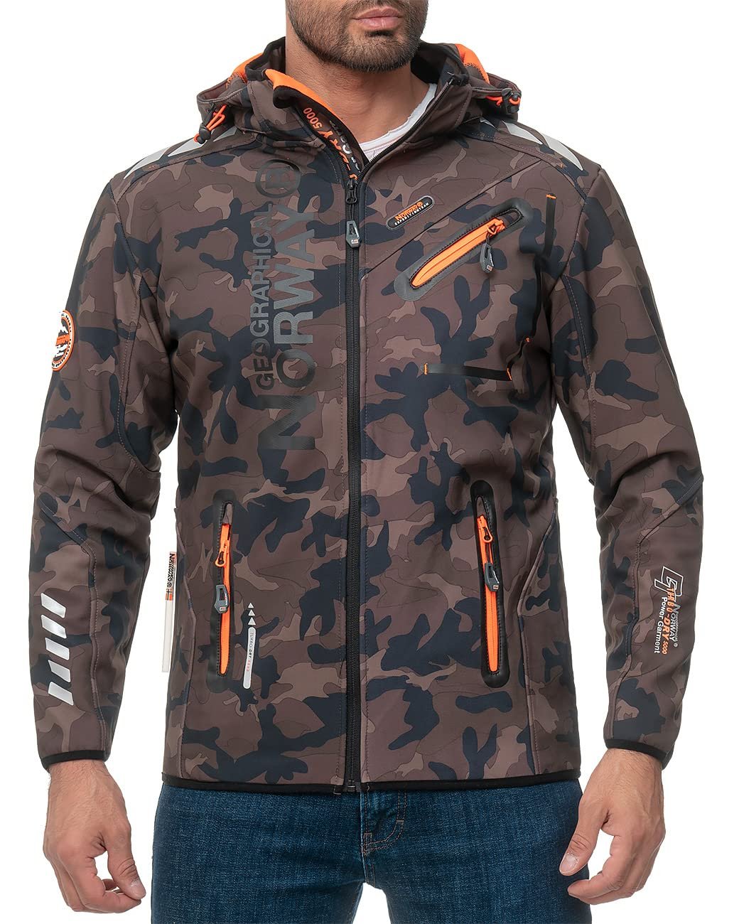 Куртка Softshell Geographical Norway с капюшоном, фото №5