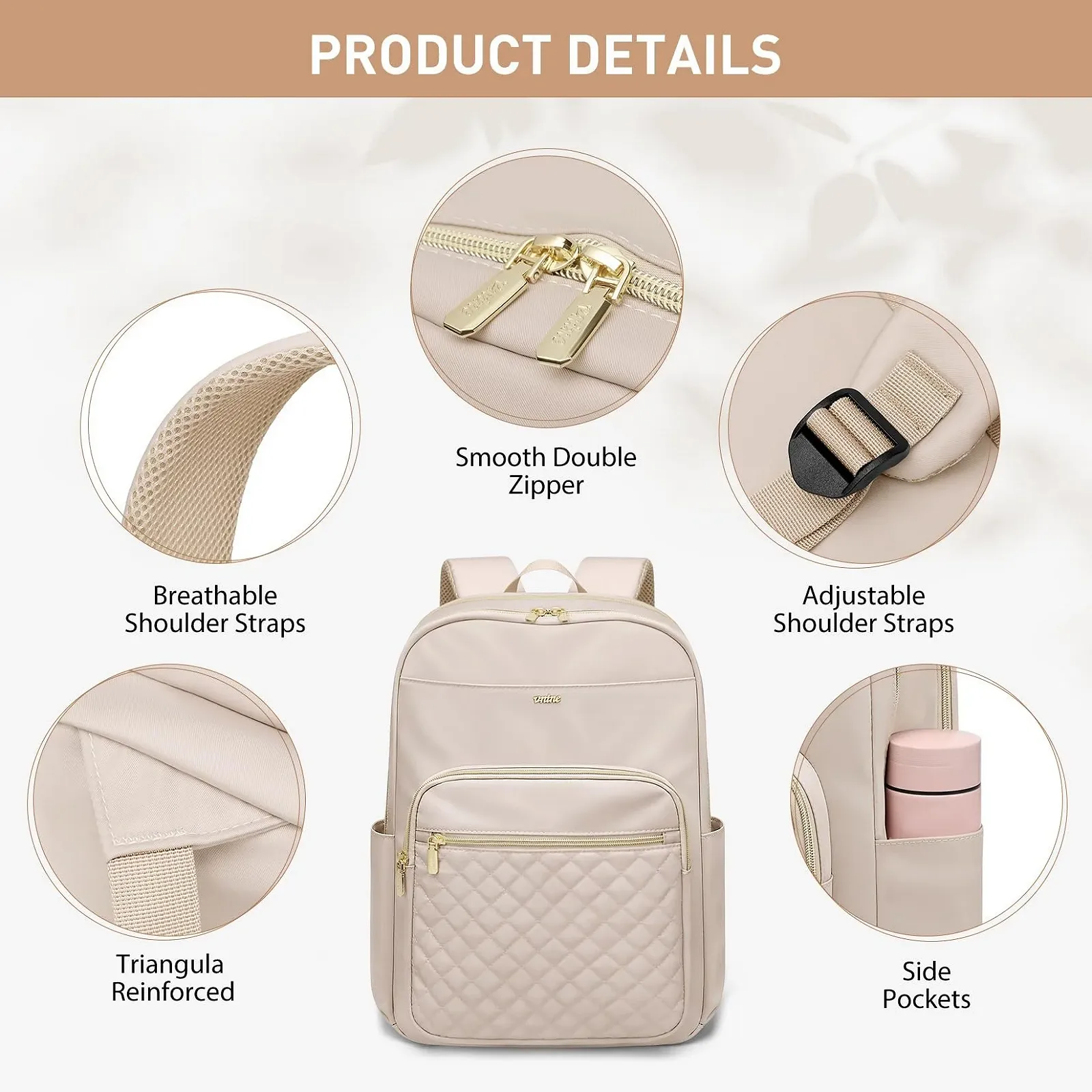 Рюкзак для ноутбука VNINE 16 дюймів Waterproof Elegant, фото №6 Рюкзак для ноутбука VNINE 16 дюймів Waterproof Elegant, фото №6