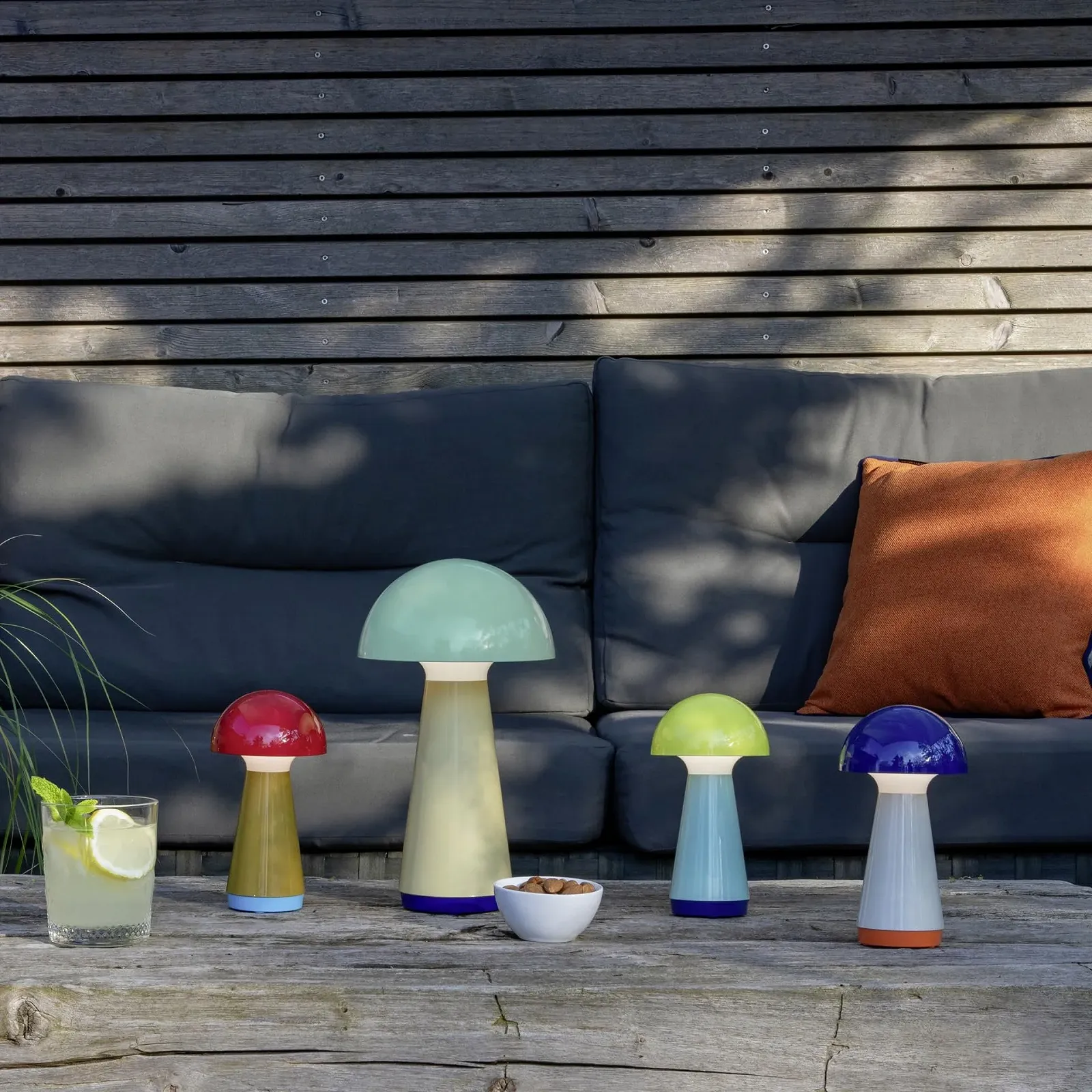 Настільна лампа REMEMBER Bobbi Plastic LED 18 см 9.5 см Blue, фото №7