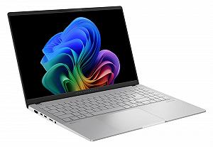 Ультрабук 15.6" Asus Vivobook S 15 OLED S5507QA-MA012W Qualcomm Snapdragon X Plus (X1P-42-100) RAM 16GB SSD 512GB 14год батарея Windows 11 Алюминиевый корпус synthetic.ua - Фото 1