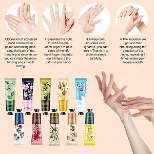 Набір кремів для рук 2025 Різдвяний подарунковий набір 10 штук - Фото 1