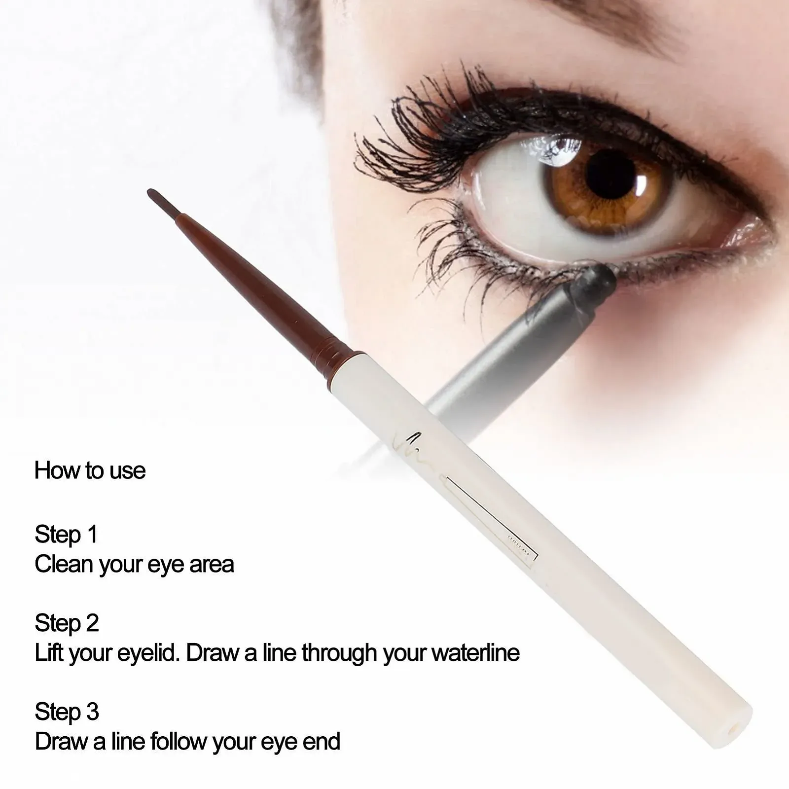 Підводка ANKROYU рідка, матова, портативна, стійка, коричнева (F04), фото №3