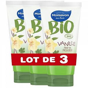 Гель для душу Monsavon Organic Fig Vanilla 3x200 мл - Фото 1
