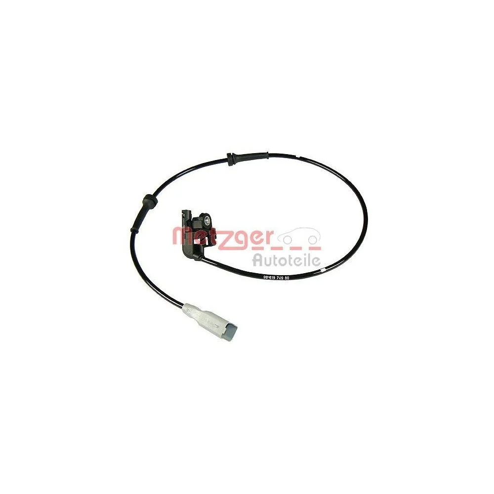 Датчик частоти обертання колеса METZGER 0900538 ORIGINAL ERSATZTEIL для CITROËN, задня вісь, фото №1