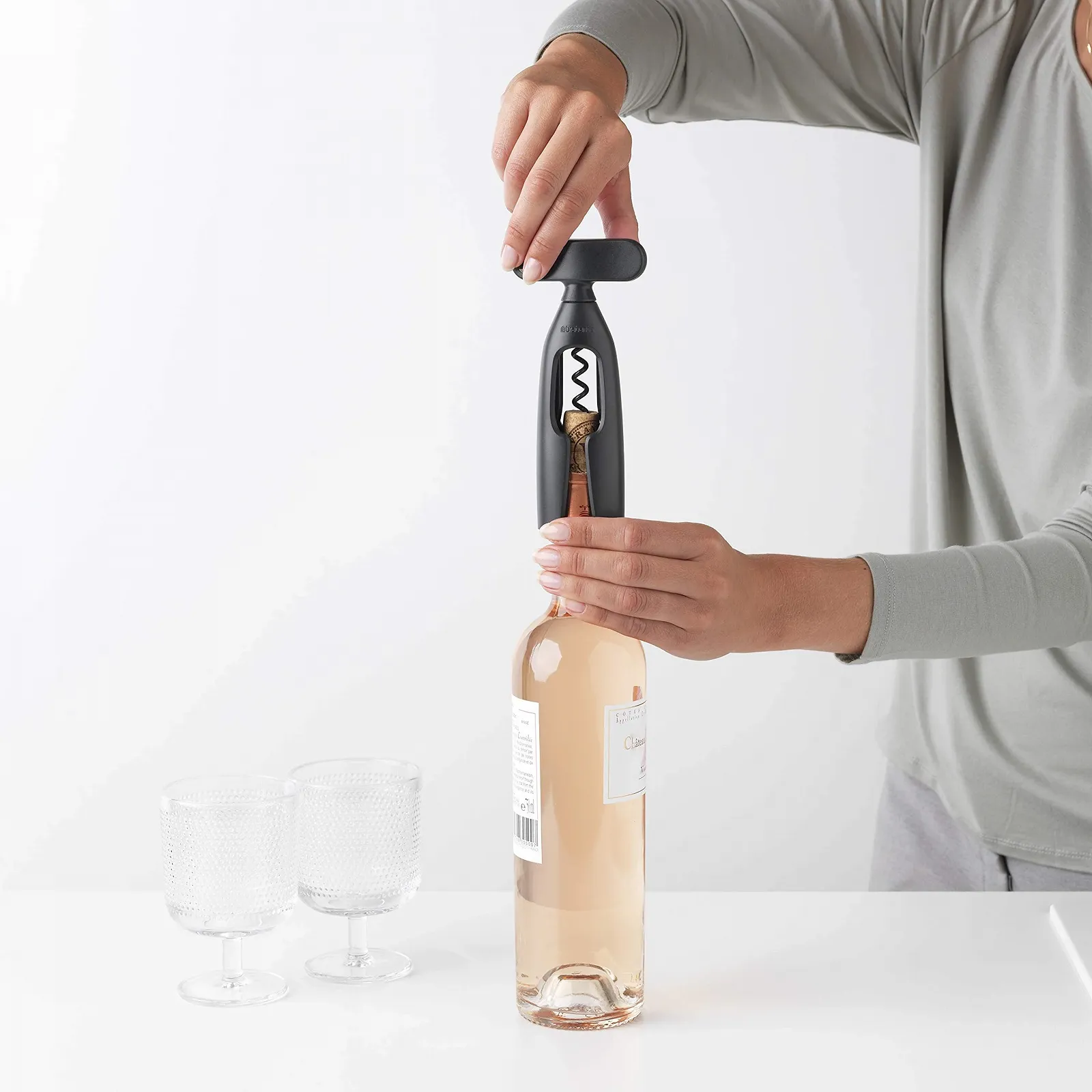 Штопор Brabantia Tasty+ Quickpull, фото №2 Штопор Brabantia Tasty+ Quickpull, фото №2