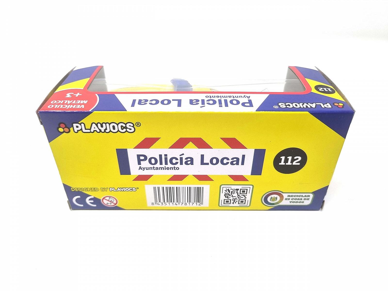 Іграшка Металева Поліцейська Машина PLAYJOCS GT-8171 для Дітей Колекціонерів, фото №7 Іграшка Металева Поліцейська Машина PLAYJOCS GT-8171 для Дітей Колекціонерів, фото №7