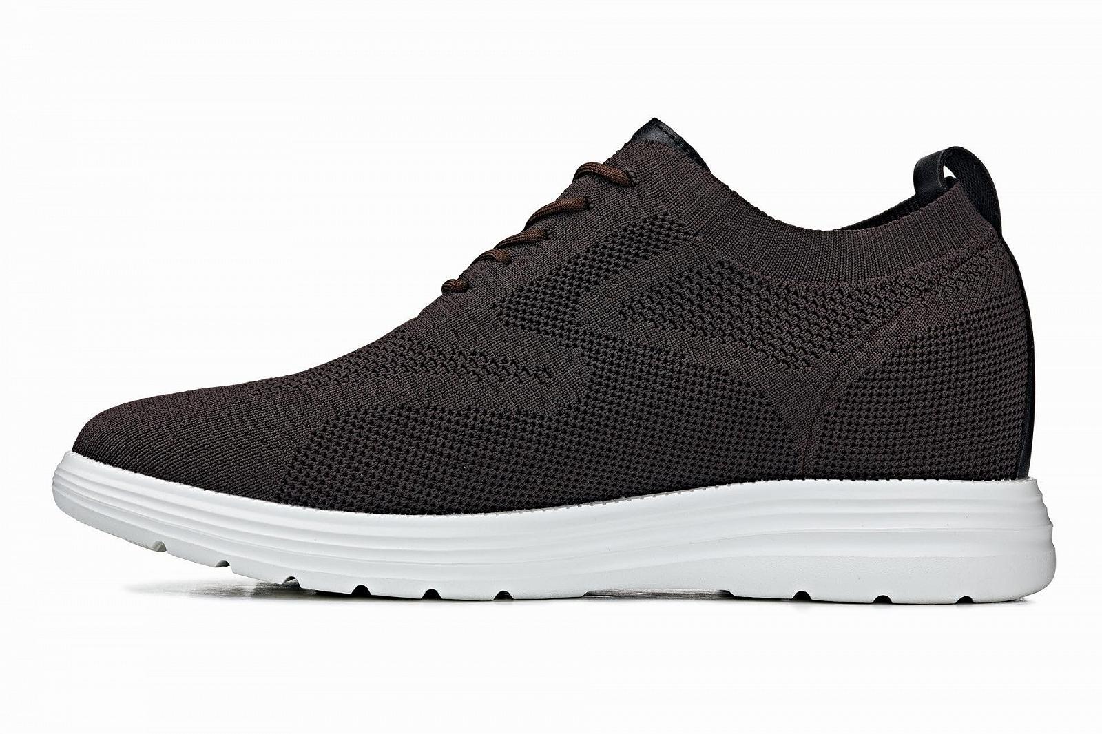 Кросівки CALTO Чоловічі Збільшуючі зріст Невидимі Легкі Спортивні на шнурівці - 7 см, фото №3