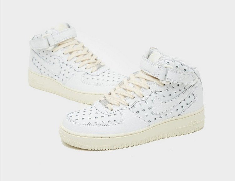 Кроссовки Nike Air Force 1 Mid Cut Out Stars Summit White (W) размера 39, фото №2