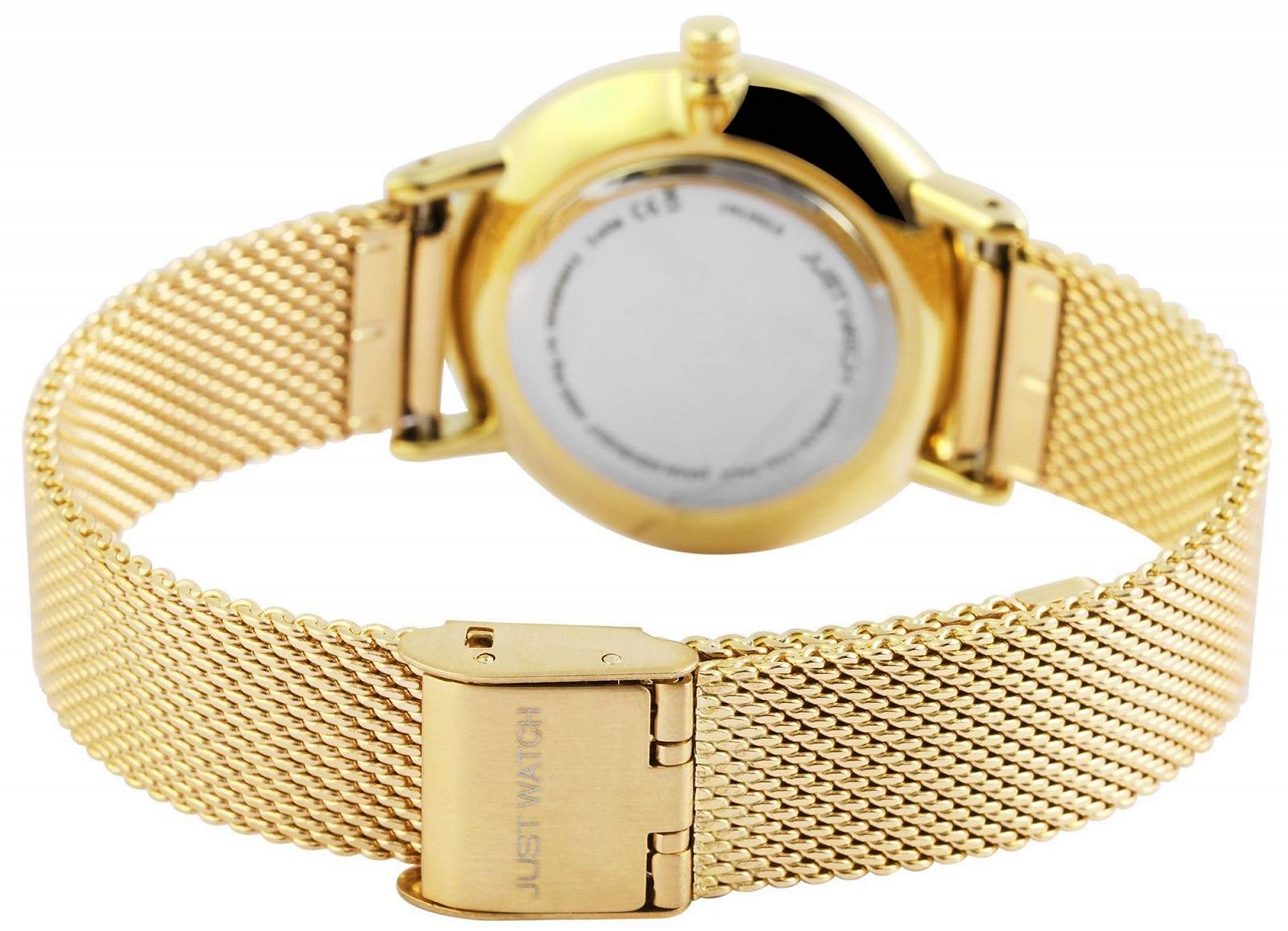 Годинник Just Watch Жіночий Кварцовий Золотий, фото №3