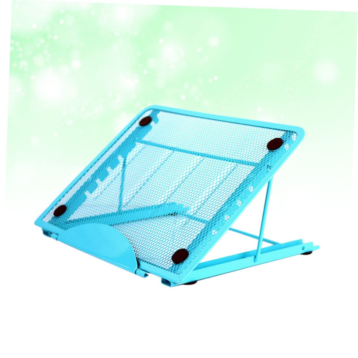 Підставка для ноутбука Регульована Пластик Складана Портативна Охолоджуюча основа Ергономічна Блакитна, фото №5 Підставка для ноутбука Регульована Пластик Складана Портативна Охолоджуюча основа Ергономічна Блакитна, фото №5