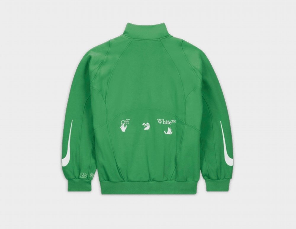 Худі Nike x Off-White MC Track Jacket Kelly Green XL, фото №2